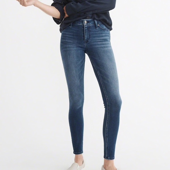 Abercrombie & Fitch Denim - Abercrombie & Fitch low rise jegging Jeans 25